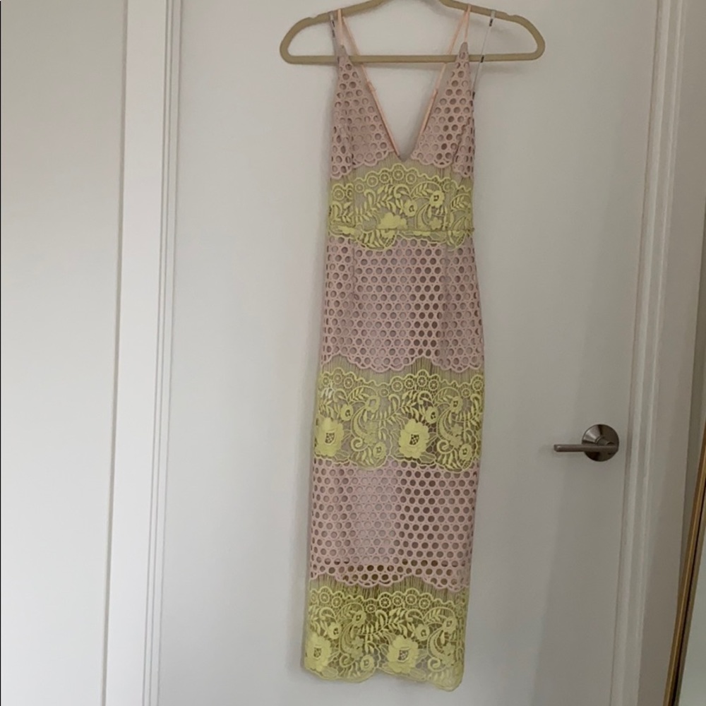 ASOS lace Midi Dress